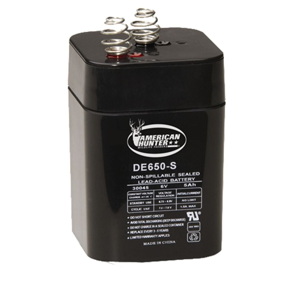 image of 6V 5 Amp Rechargeable Lantern Battery