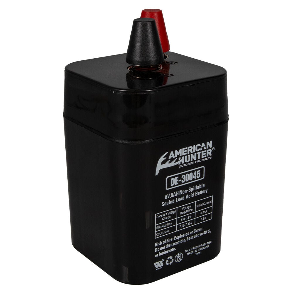 image of 6V 5 AMP Rechargeable Lantern Battery