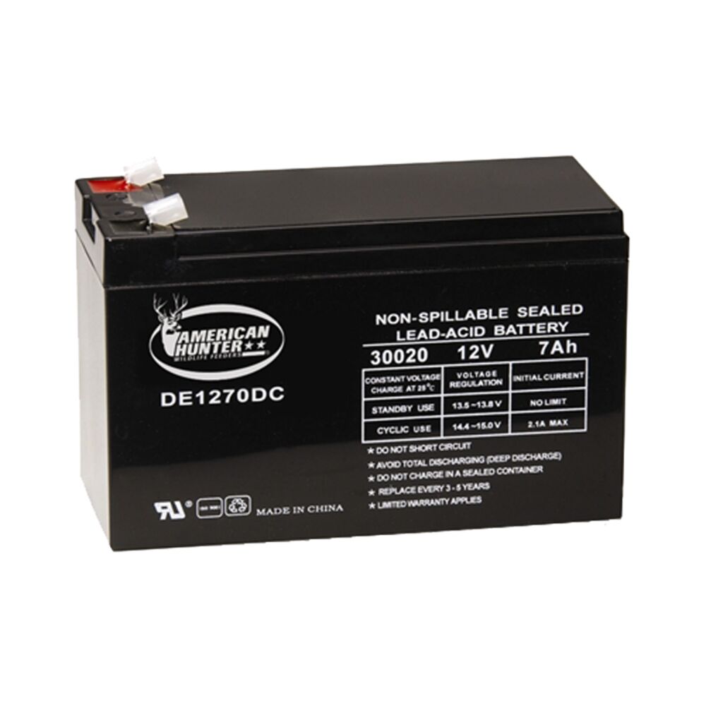 image of 12V 7 AMP Rechargeable Battery