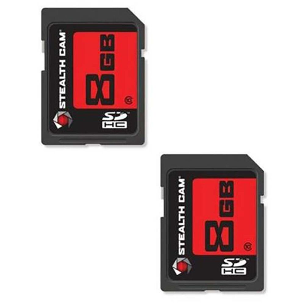 image of 8GB SD Memory Card, 2 pack
