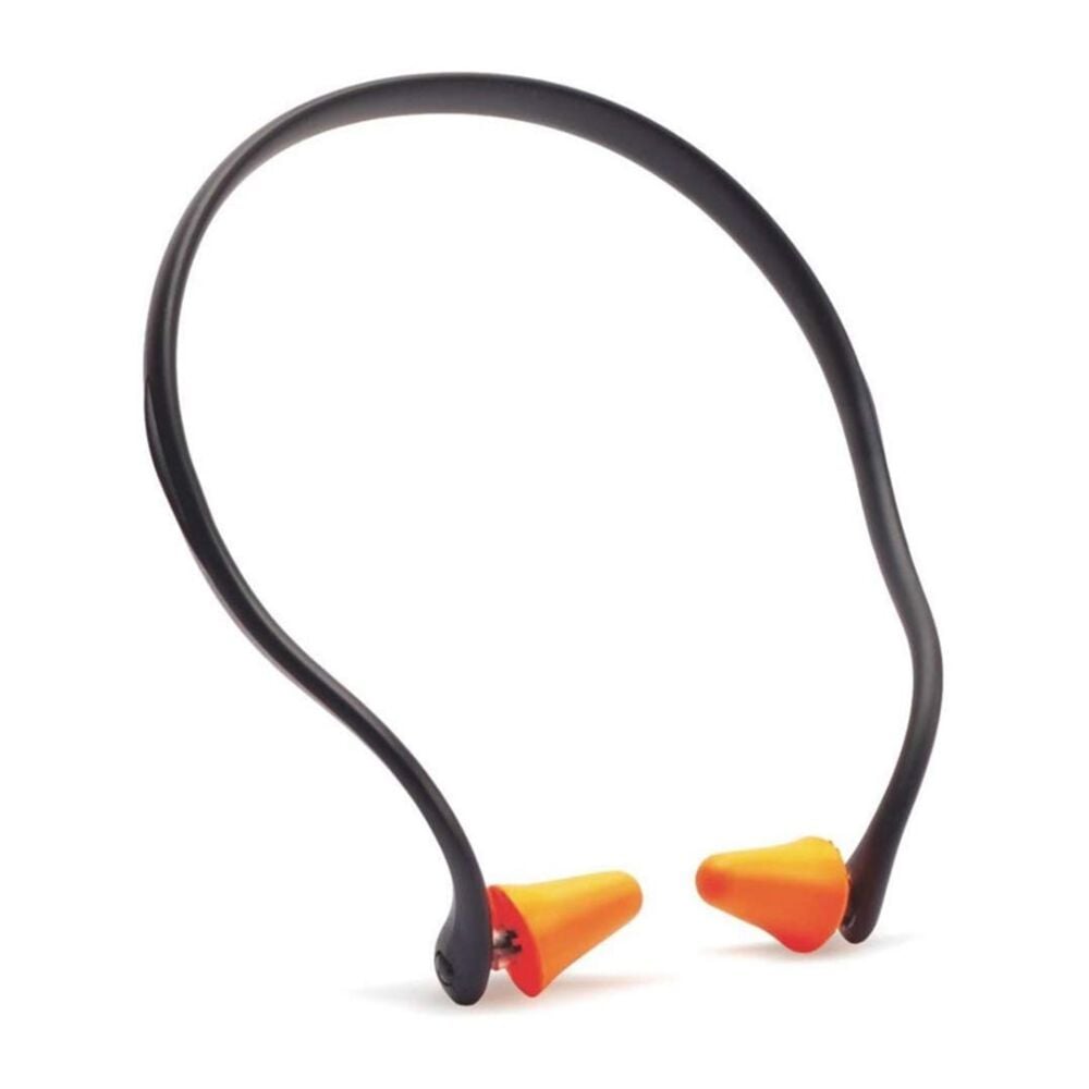image of Game Protek Neckband Hunting Earplugs, Black