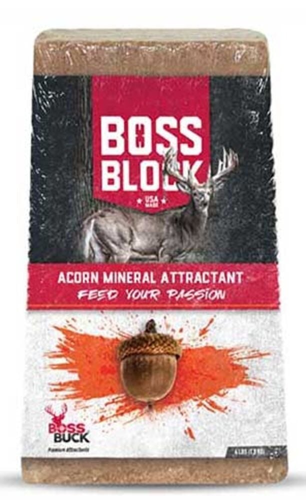 image of Game Attractant- Boss Block, Acorn Flavored, 4 lb