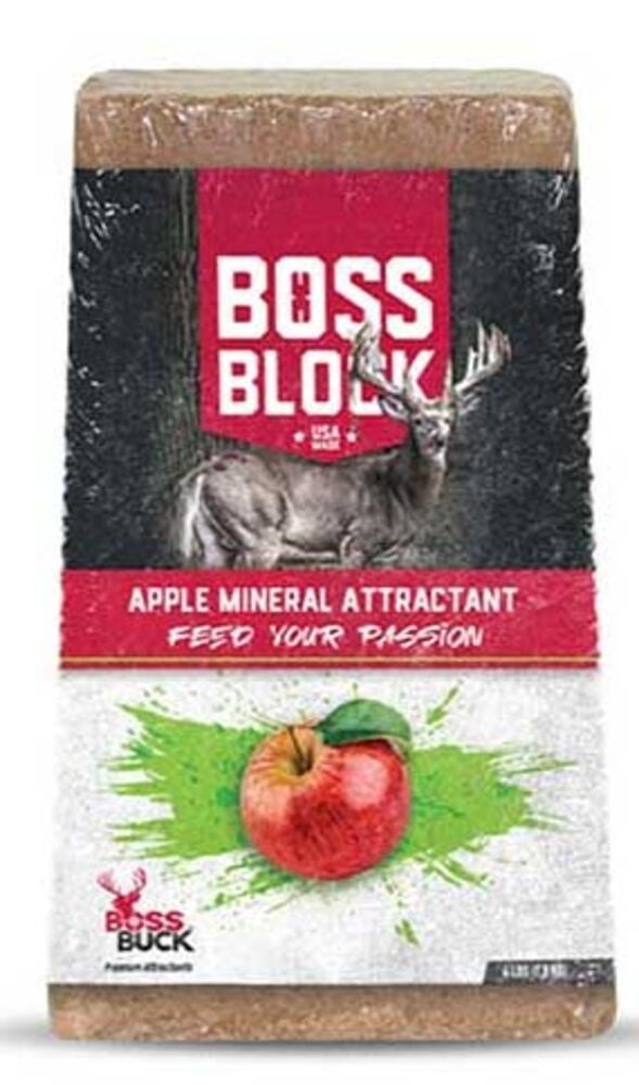 image of Game Attractant- Boss Block, Apple Flavored, 4 lb
