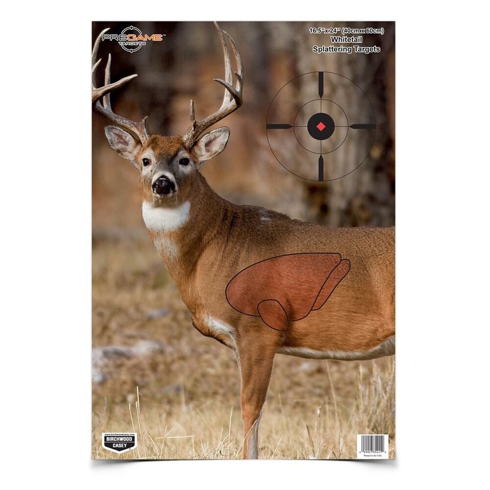 image of Pregame 16.5x24 Whitetail Deer Target, 3 pack