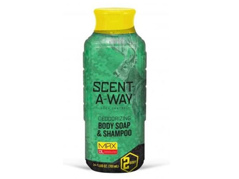 image of Scent-A-Way MAX Scent Eliminator Body Soap & Shampoo, 24 oz