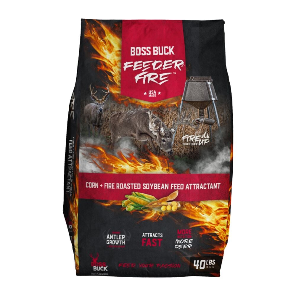 image of Corn + Fire Roasted Soybean Feed Attractant, 40 lb