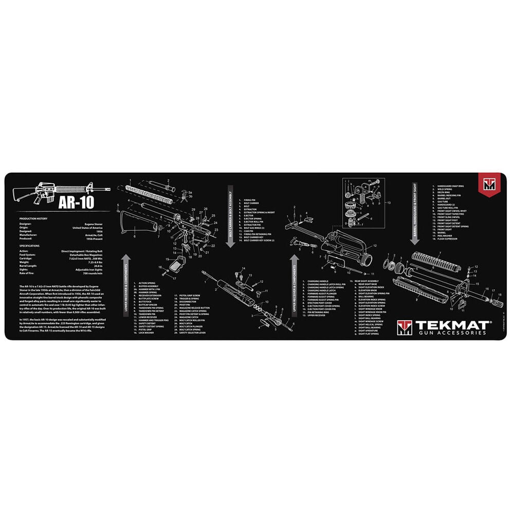 image of Washable Rifle Maintenance and Cleaning Mat- AR10 
