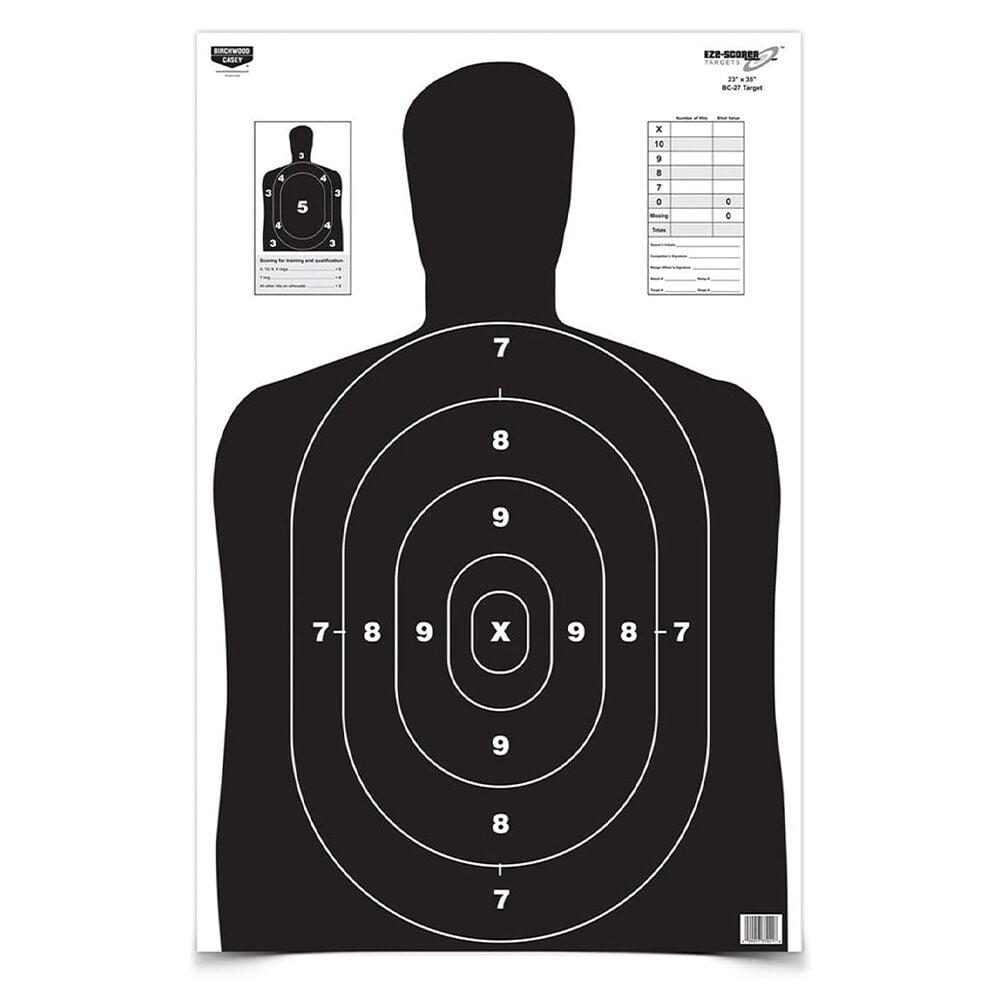 image of 24 in x 35 in Silhouette Target- 5 pk