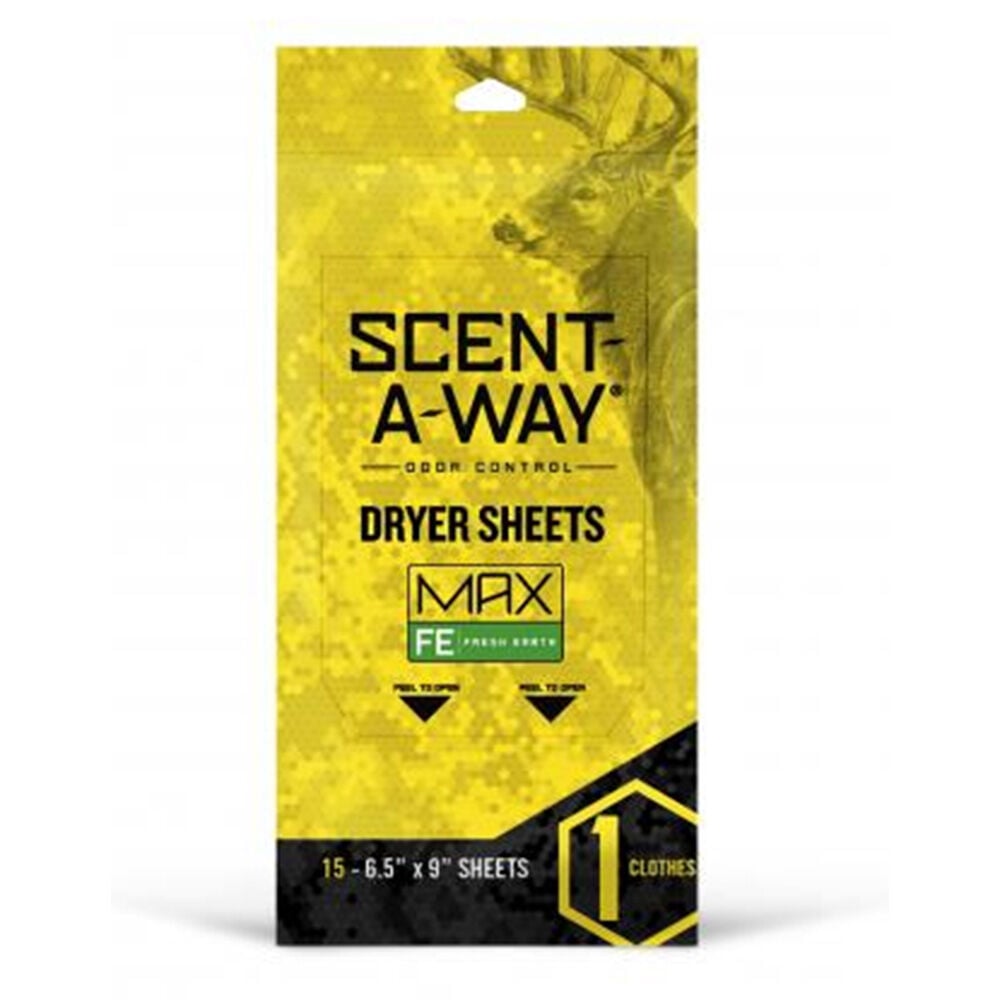 image of Dryer Sheets Max, Fresh Earth, 15 pk