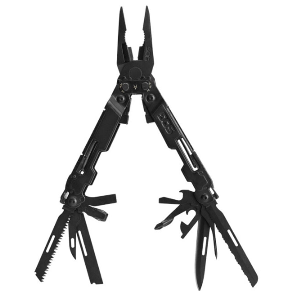 image of Multitool Pocket Knife- Poweraccess Deluxe, Black, 21 pc