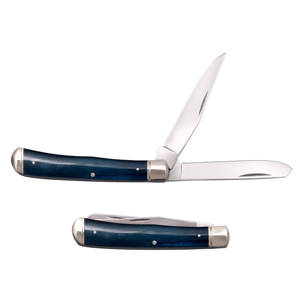 image of Pocket Knife- Trapper, Blue Bone