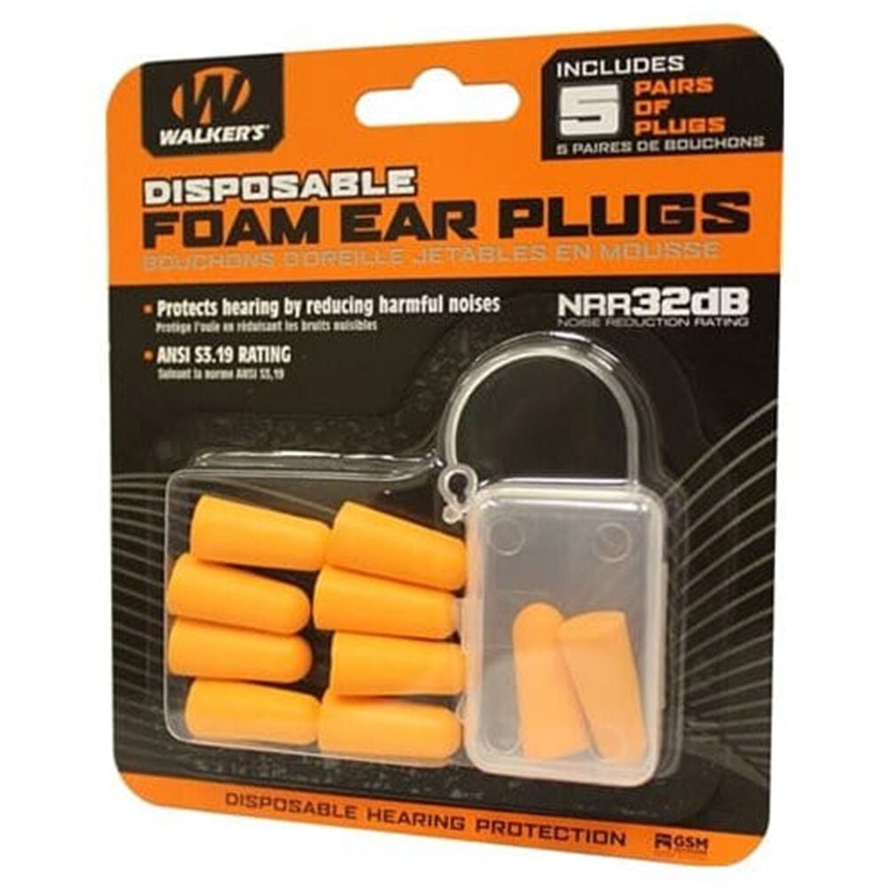 image of Foam Ear Plugs- 5 pk