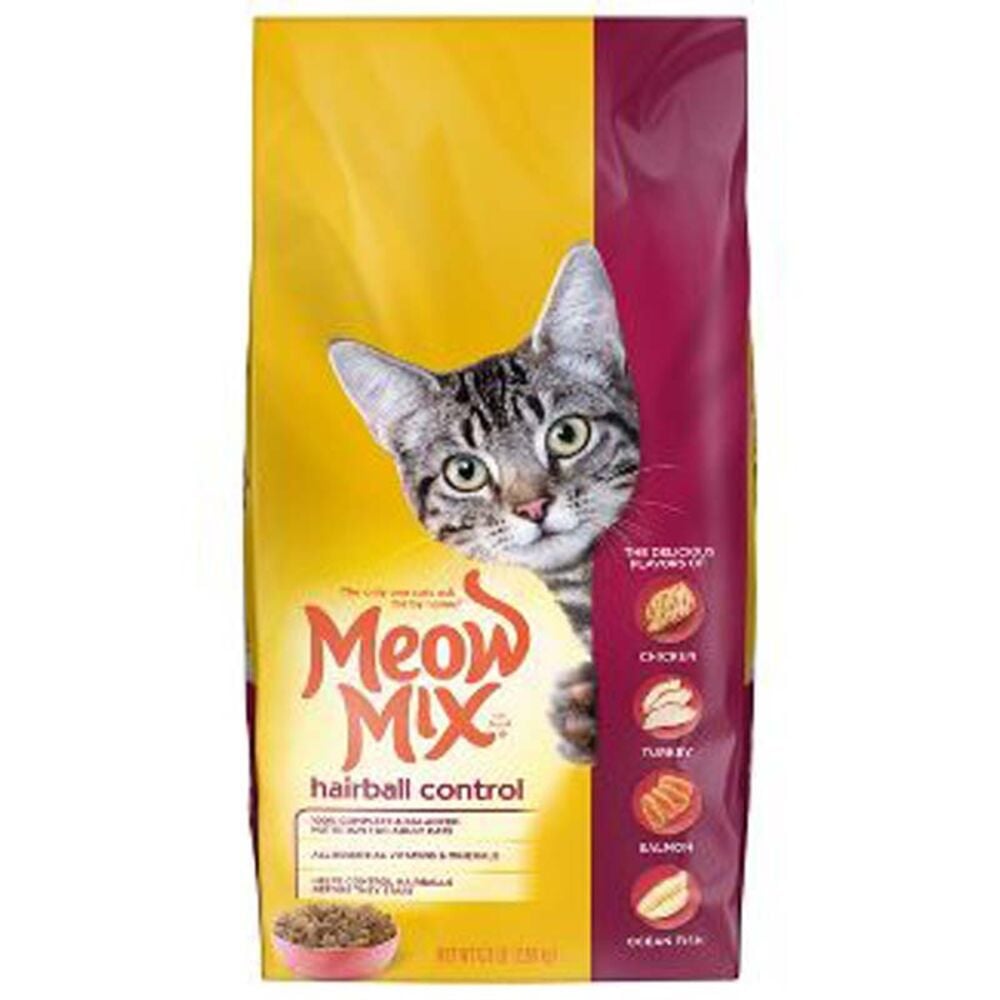 image of Dry Cat Food- Hairball Control, 3.15 lb