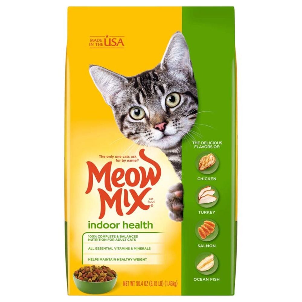 image of Dry Cat Food- Indoor, 3.15 lb