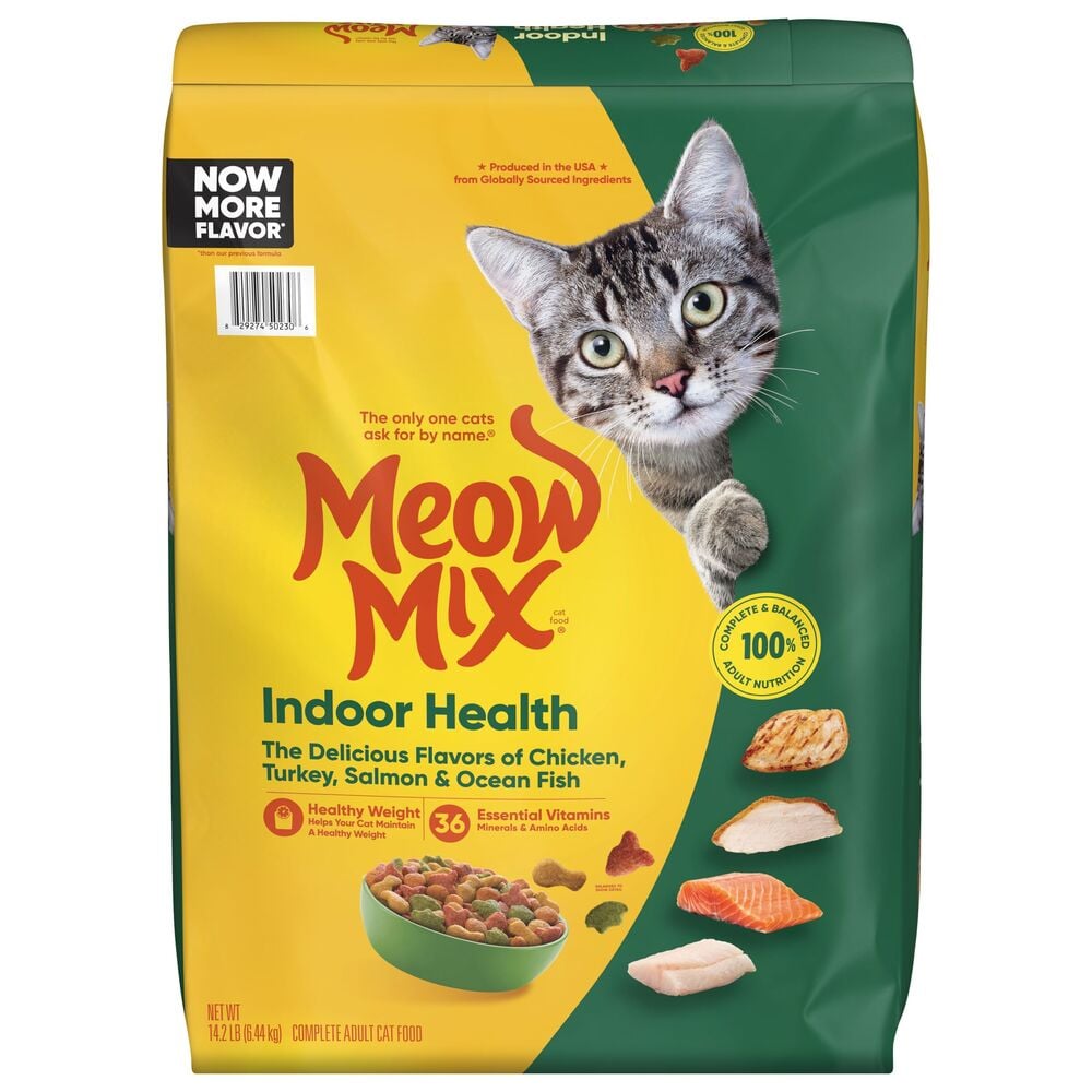 image of Dry Cat Food- Indoor, 14.2 lb 