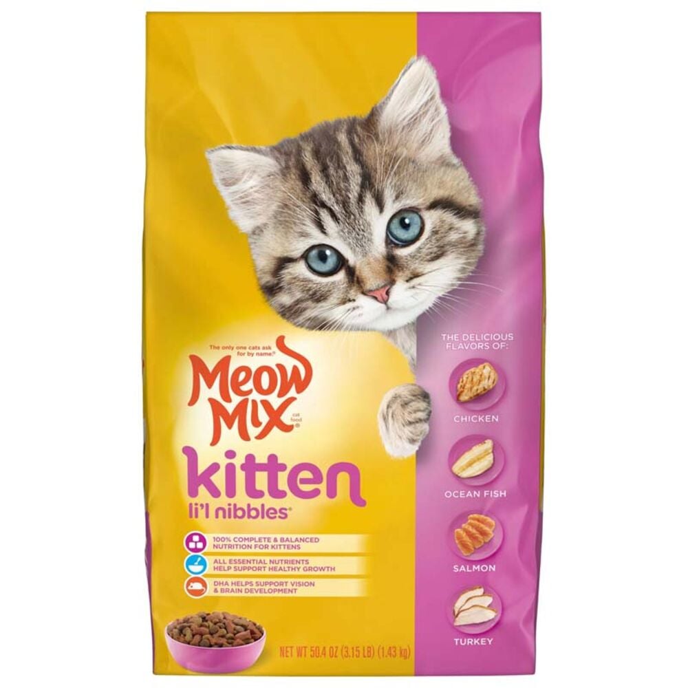 image of Dry Kitten Food- Li'l Nibbles, 3.15 lb