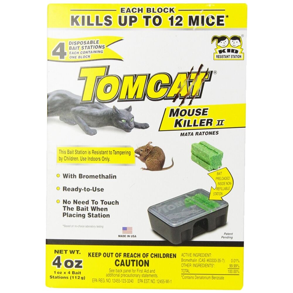 image of Mouse Killer Bait, 4 pack