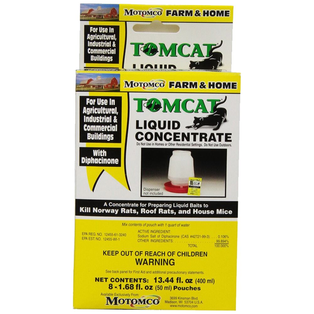 image of Mouse and Rat Liquid Concentrated Bait, 1.68 oz, 8 pack