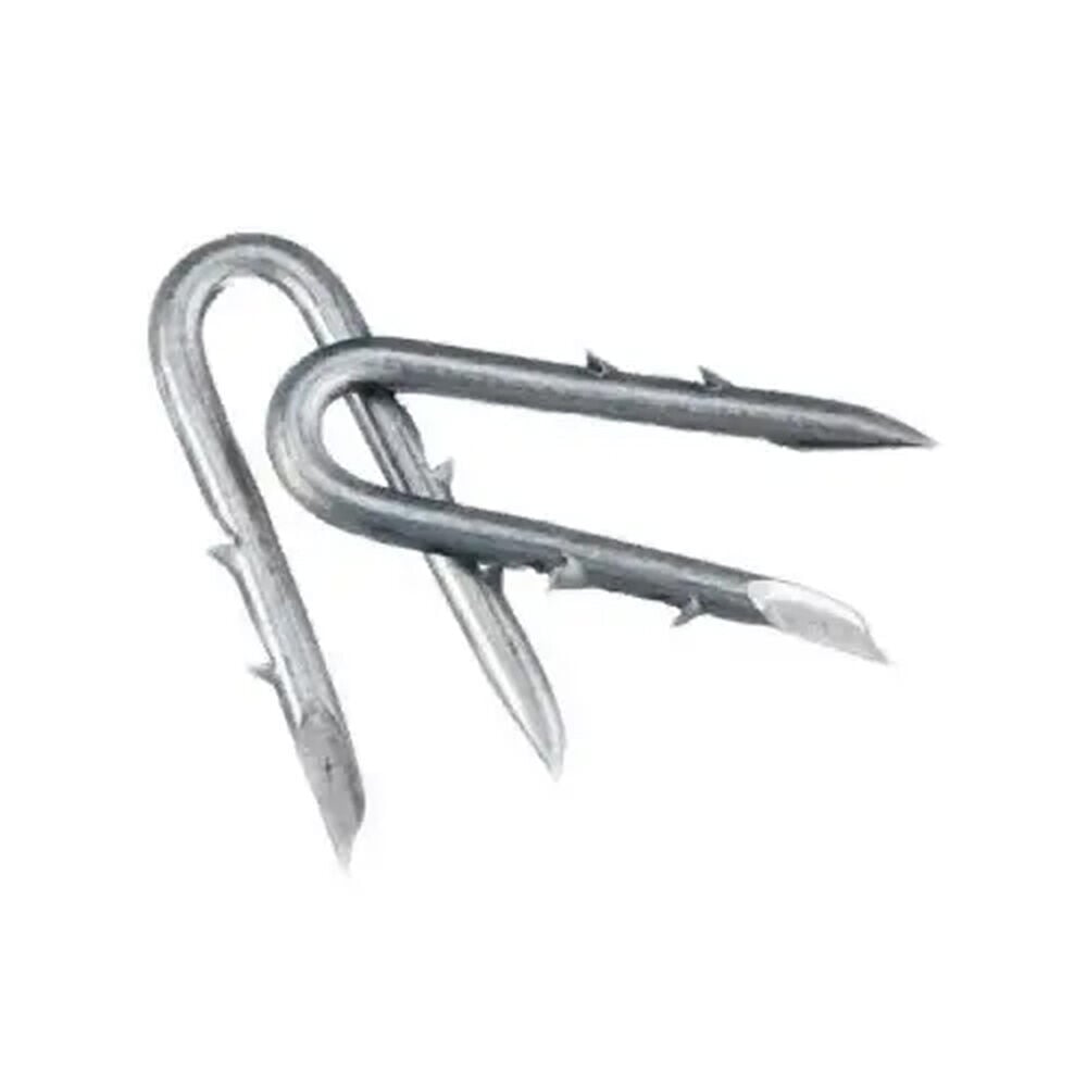 image of 1 1/2 in Double Barbed Fence Staples, 75 ct