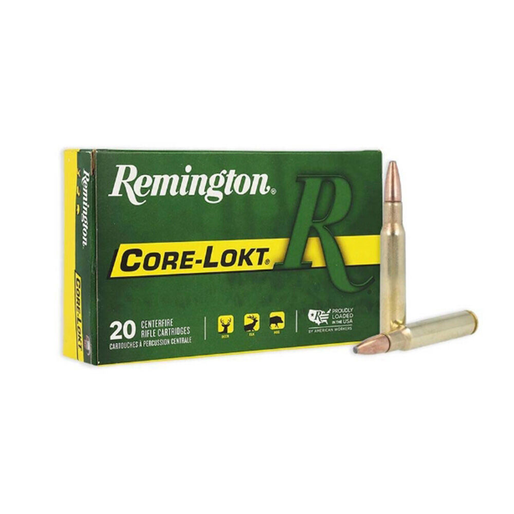 image of Core-Lokt .30-06 Springfield 150 Grain Rifle Ammunition, 20 rds