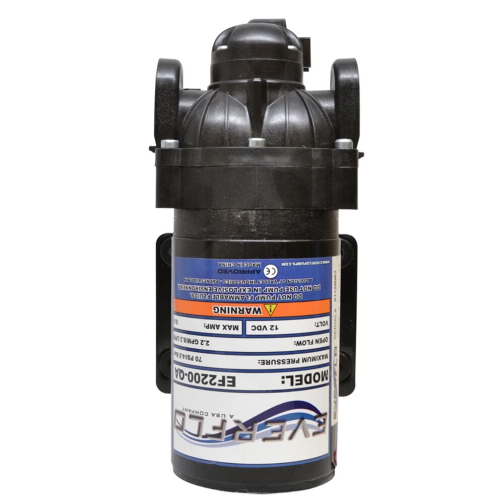 image of 2.0GPM 12V Diaphragm Quick Attach Pump