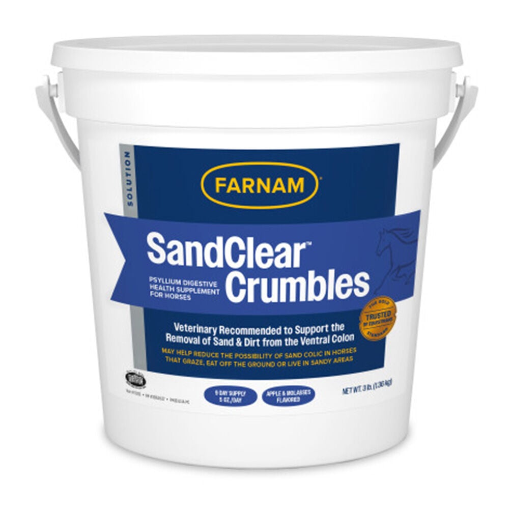 image of SandClear Natural Psyllium Crumbles, 3 lbs