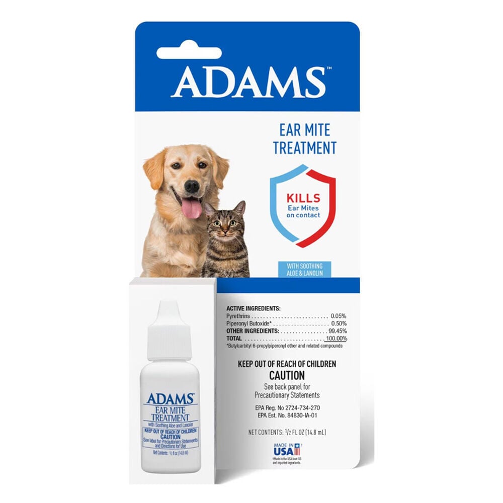 image of Pet Ear Mite Treatment- .5 oz