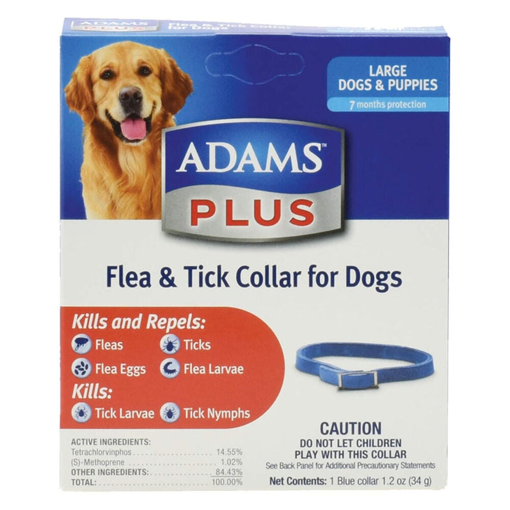 image of Flea and Tick Collar for Large Dogs, 1.2 oz.