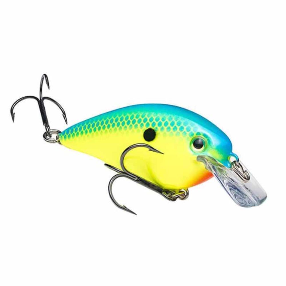 image of KVD 1.5 Squarebill Crankbait Lure, Powder Blue Chartreuse