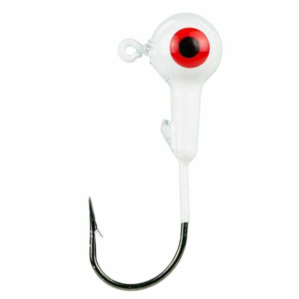 image of 1/8 oz Mr. Crappie Jig Head Lure, Refrigerator White