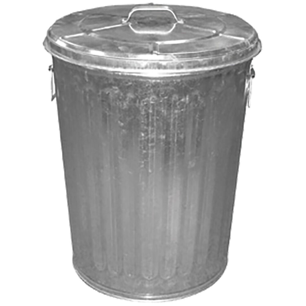 image of Galvanized Garbage Can, 10 Gallon