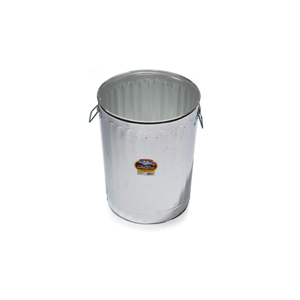 image of Galvanized Garbage Can, 20 Gallon