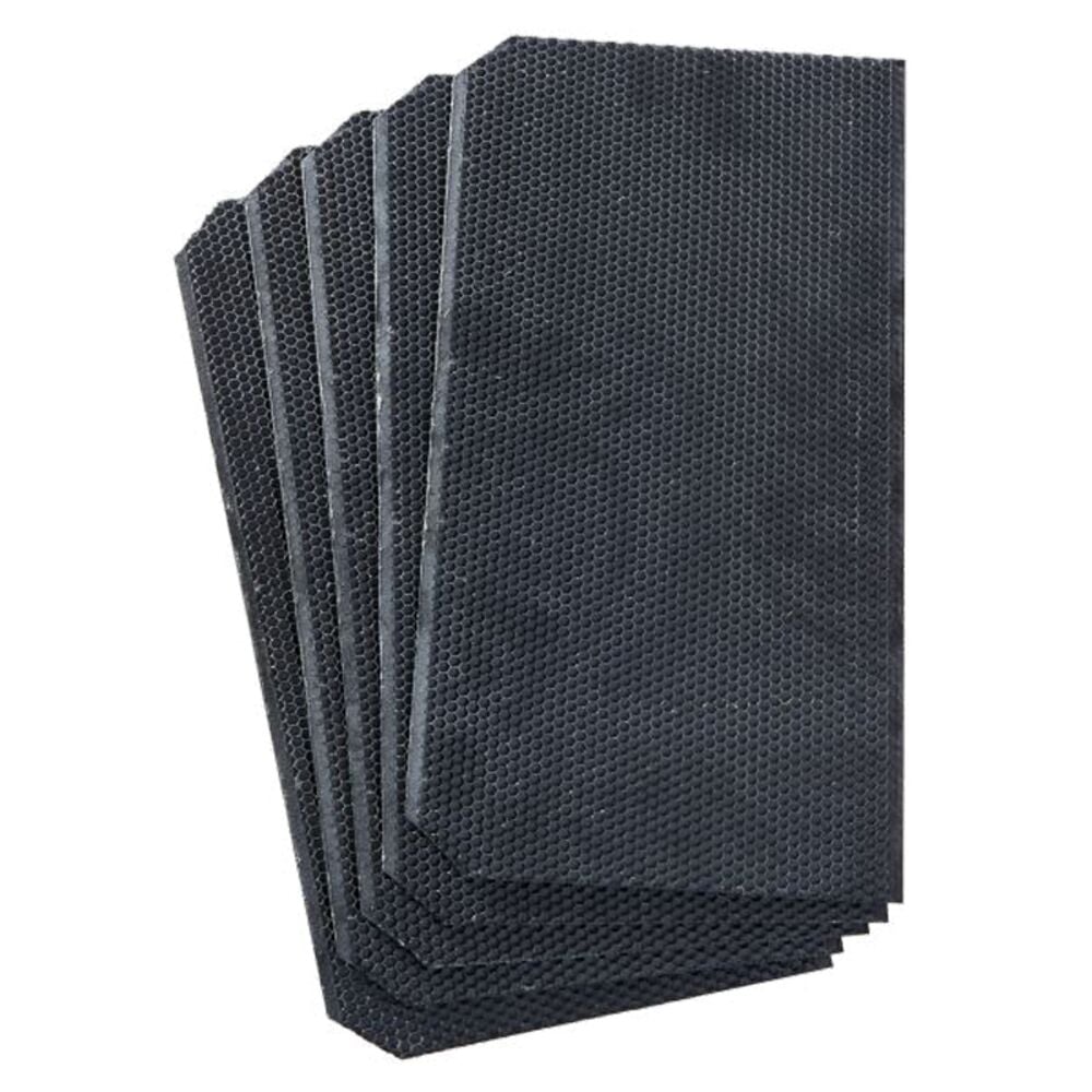 image of Deep Wax-Coated Plastic Foundation, 5 pack