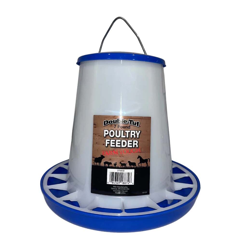 image of Plastic Poultry Feeder- 7 lb