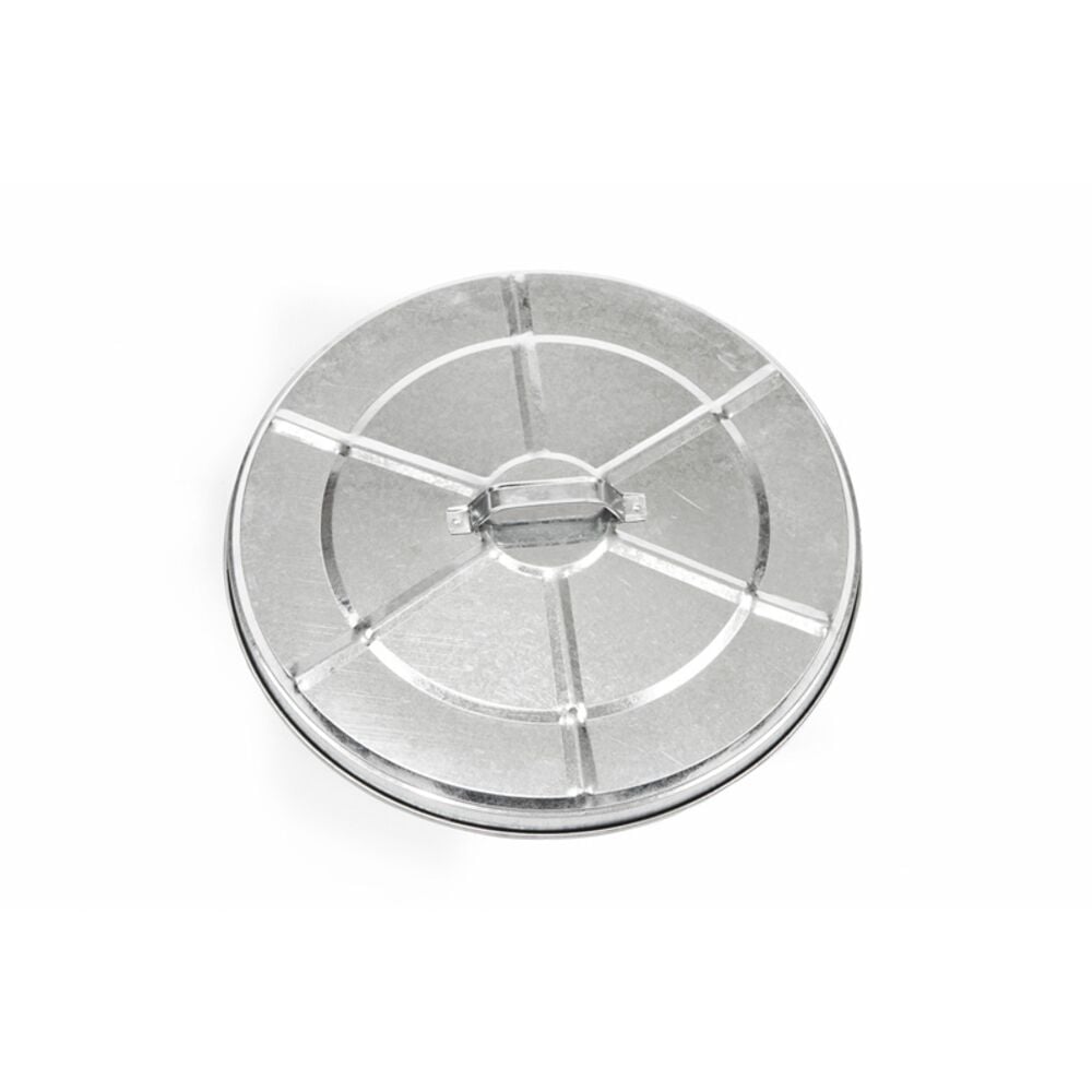 image of Galvanized Garbage Can Lid, 20 Gallon