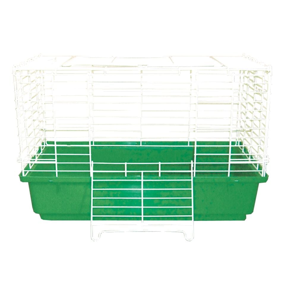 image of Miller Little Giant Manufacturing Green Rabbit Cage, 24 in