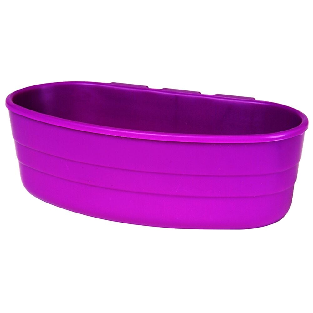 image of Miller Little Giant Manufacturing Plastic Cage Cup, 1/2 pint, Purple