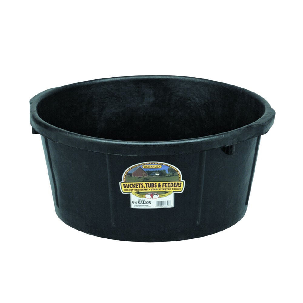 image of Rubber Feed Tub, 6 1/2 gallon