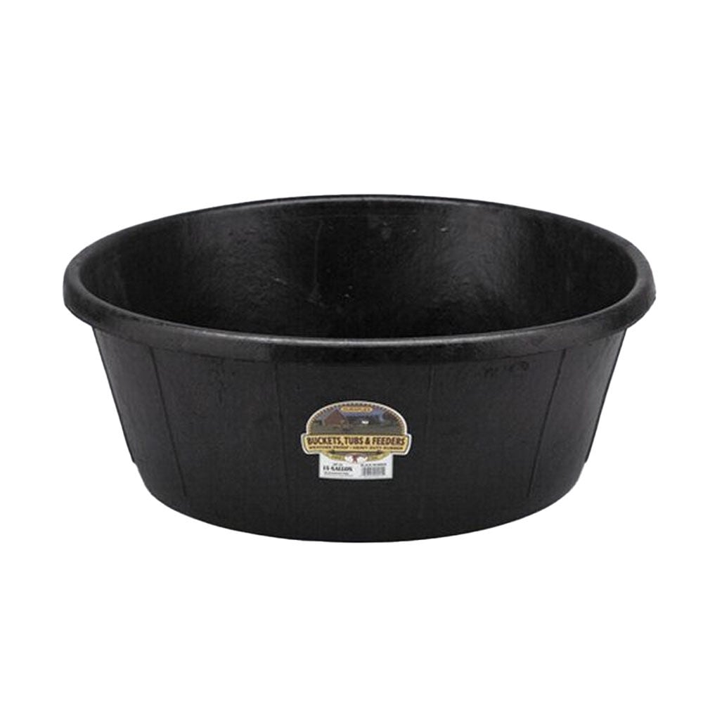 image of Rubber Feed Tub, 15 gallon