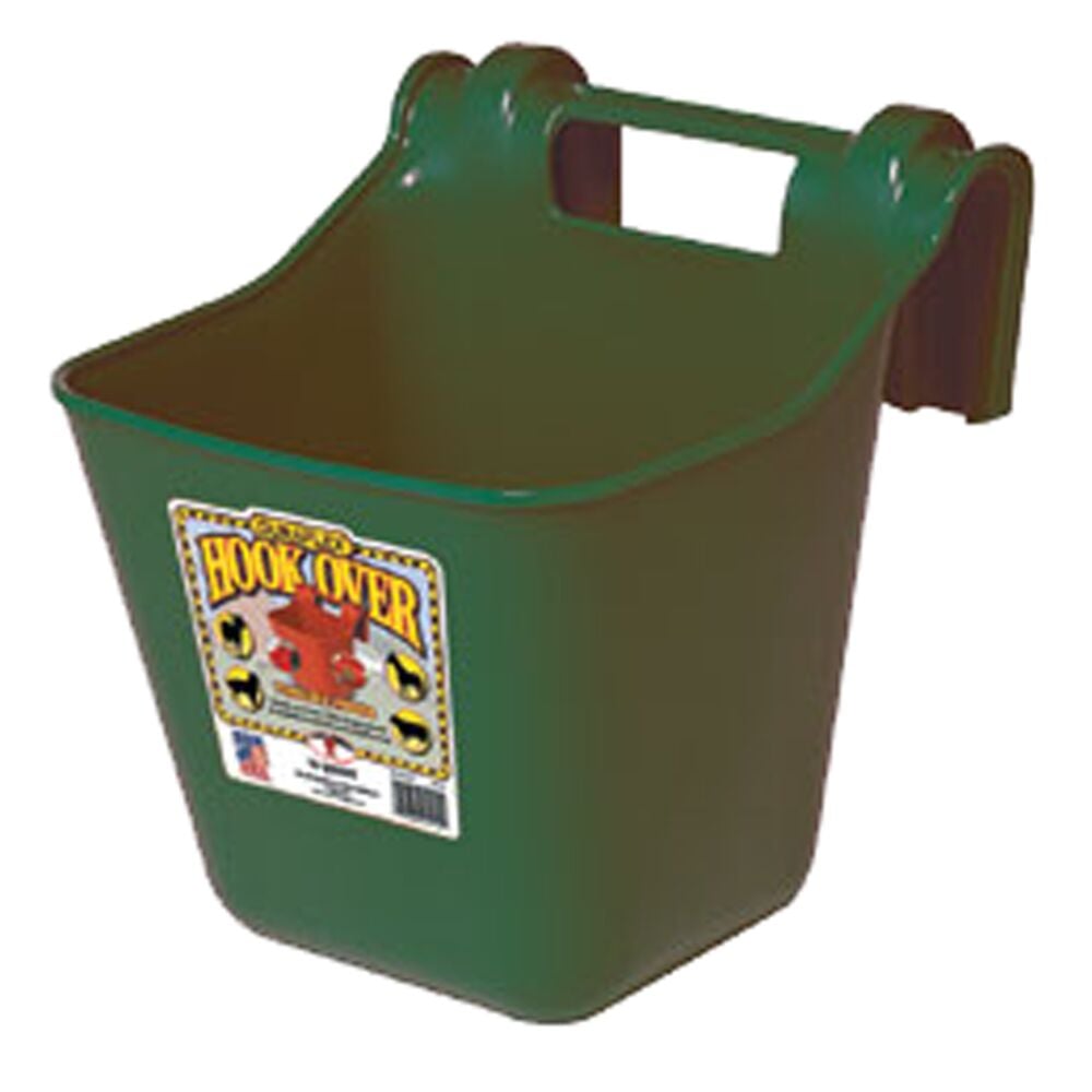 image of Little Giant Feeder, Hook Over, Green, 12 qt