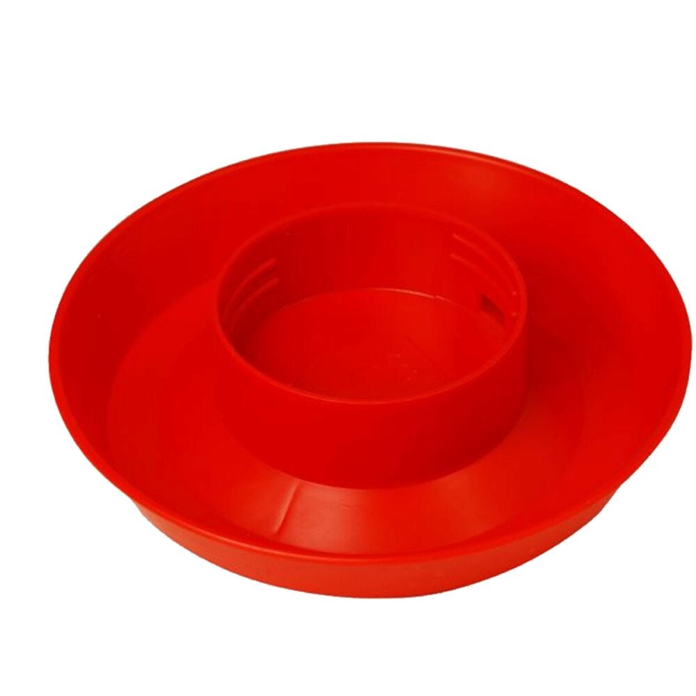 image of Plastic Waterer Base, Red