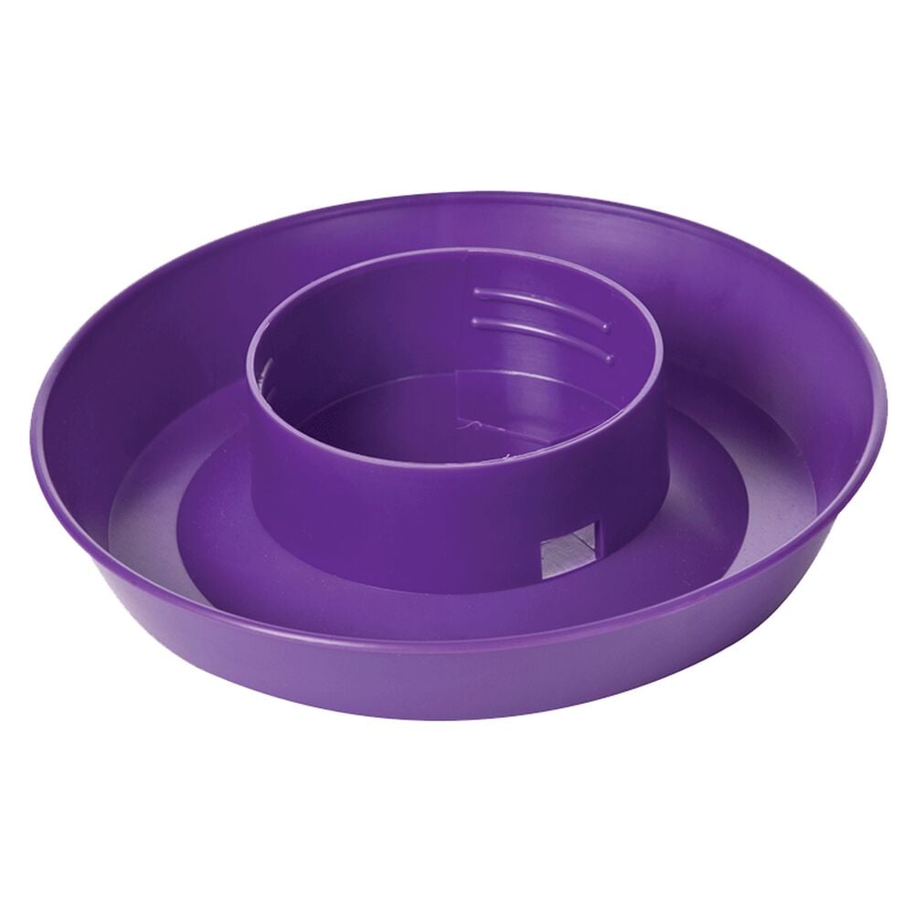image of Plastic Waterer Base, Purple