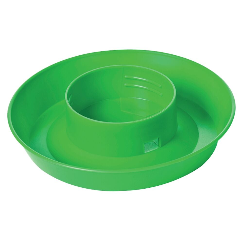 image of Plastic Waterer Base- Lime Green