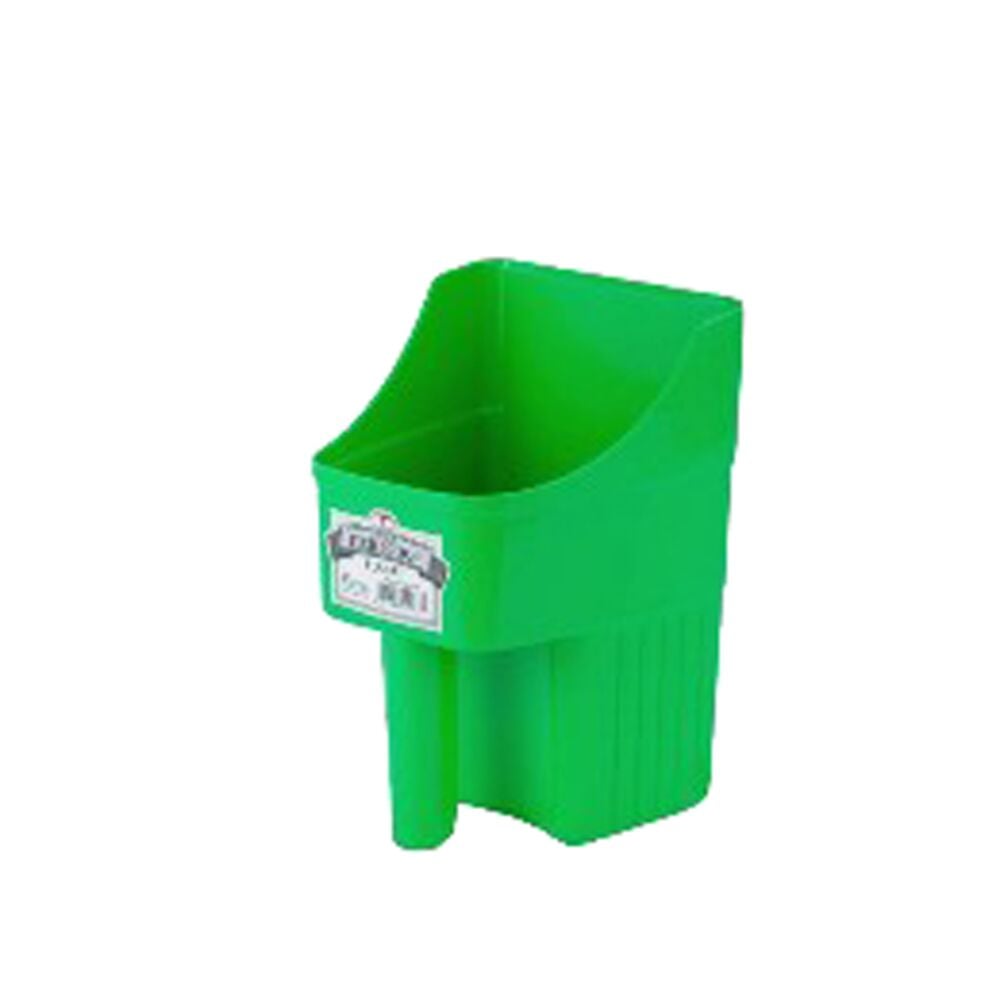 image of Little Giant Feed Scoop, Poly, Lime, 3 qt