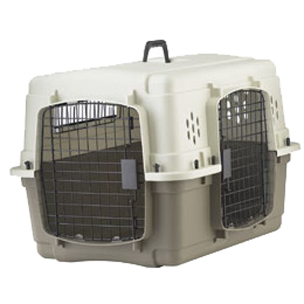image of Little Giant Double Door Poly Dog Crate, Small