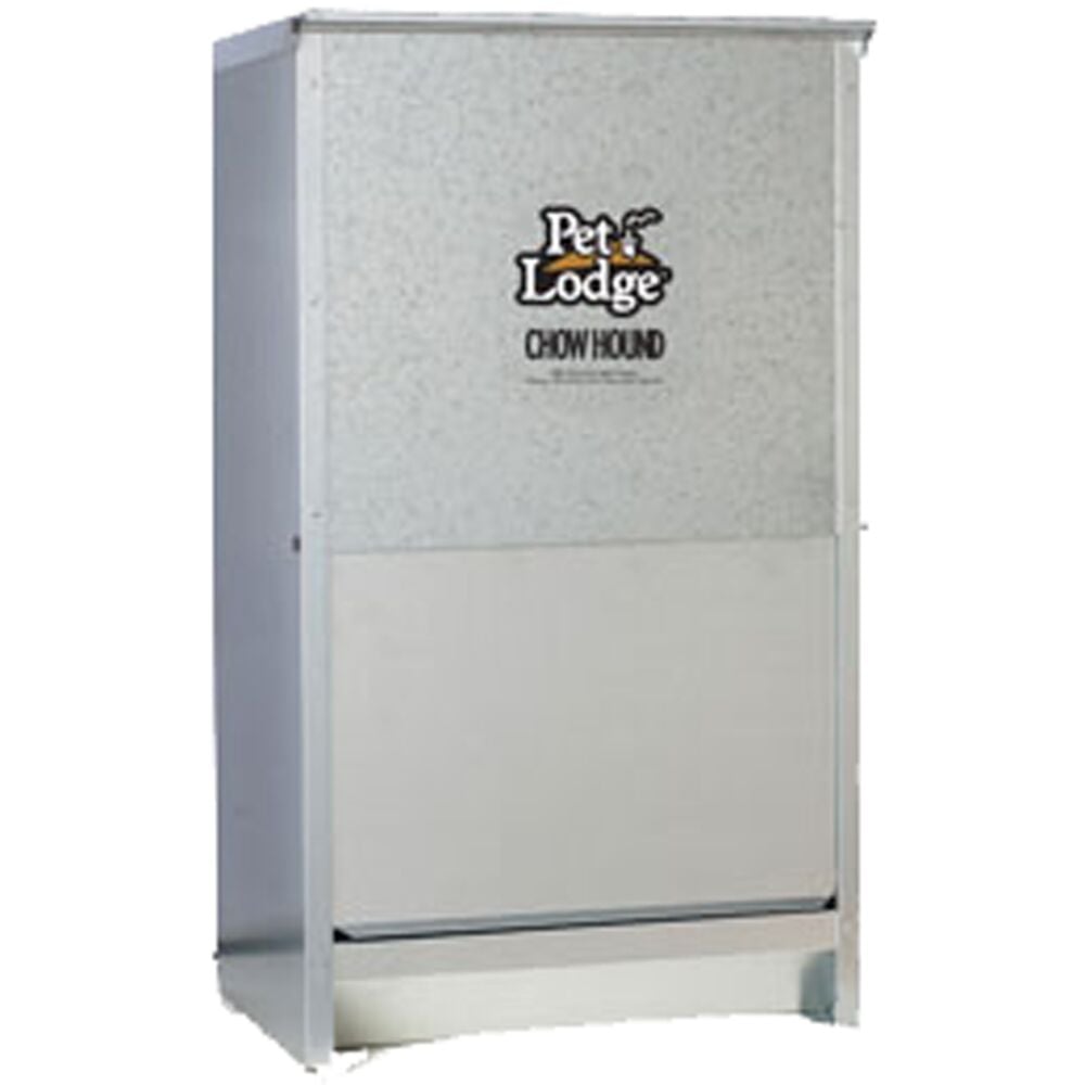 image of Automatic Pet Feeder- Galvanized, 50 lb
