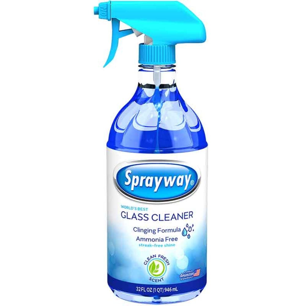 image of Glass Cleaner Clinging Spray, 32 oz