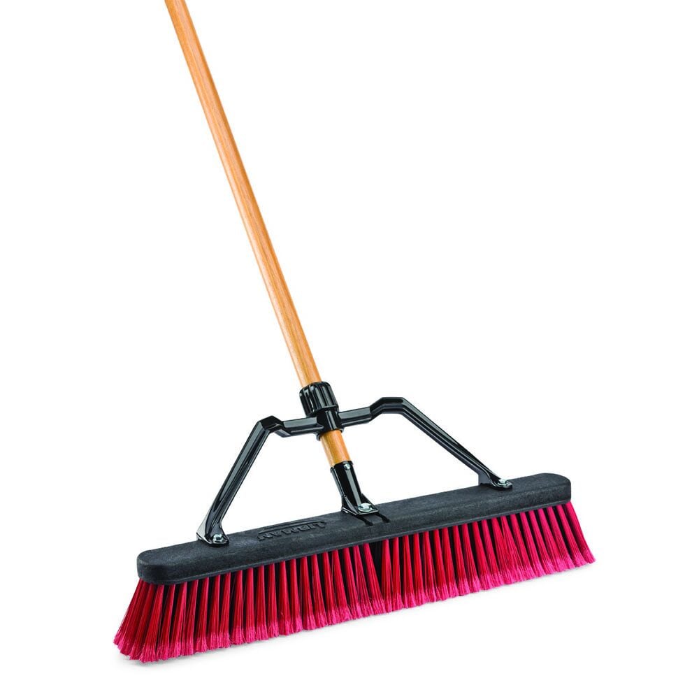 image of 24-in Industrial Grade Multi-Surface Push Broom