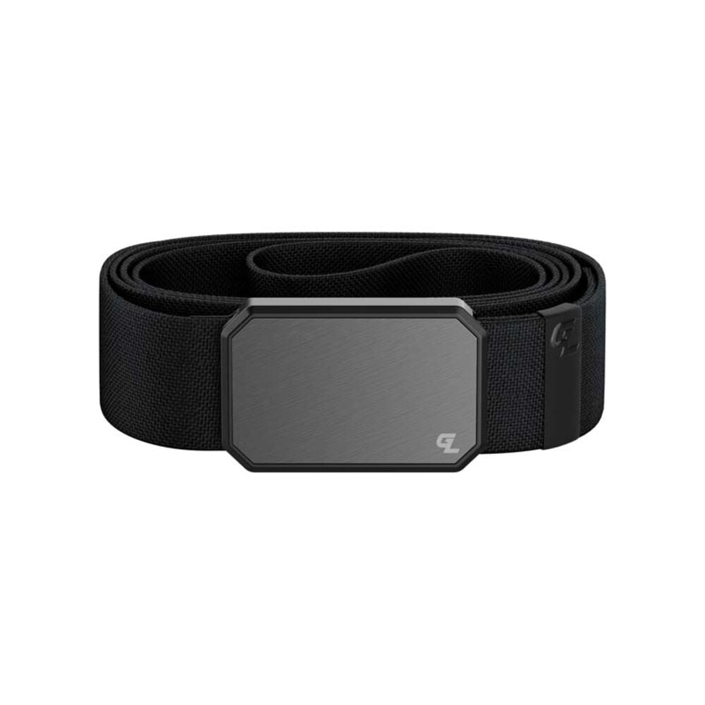 image of Men's Gun Metal Black Belt