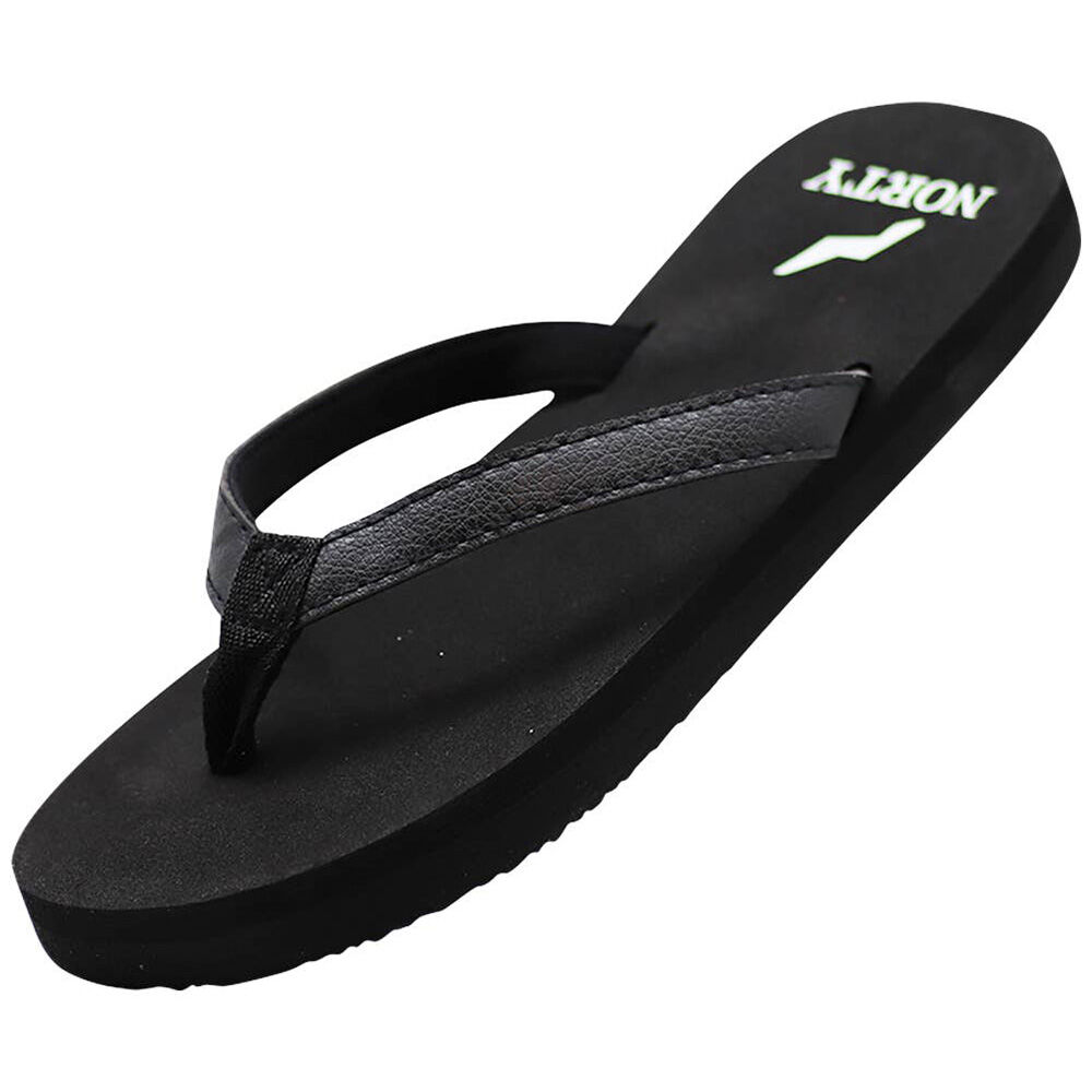 image of Women's 5-10 Black Flip Flops